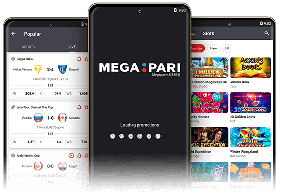Megapari Mobile App